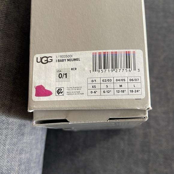 Pink Baby Ugg Boots - Picture 6 of 6
